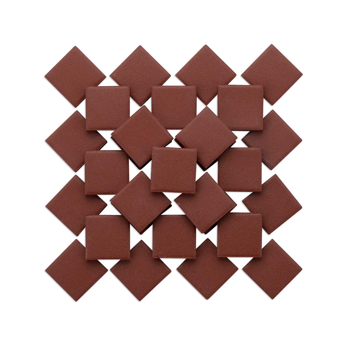 Redwood 23mm Porcelain Ceramic Brown/Red Tiles 250g