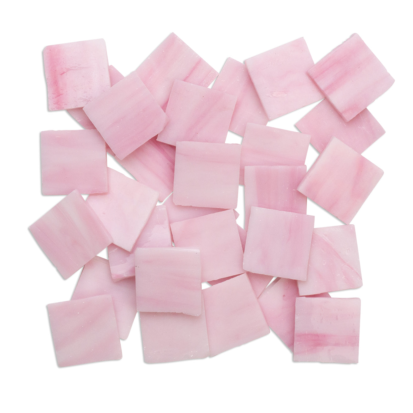 Rose Quartz 2.5 x 2.5cm 250g Pink Tile