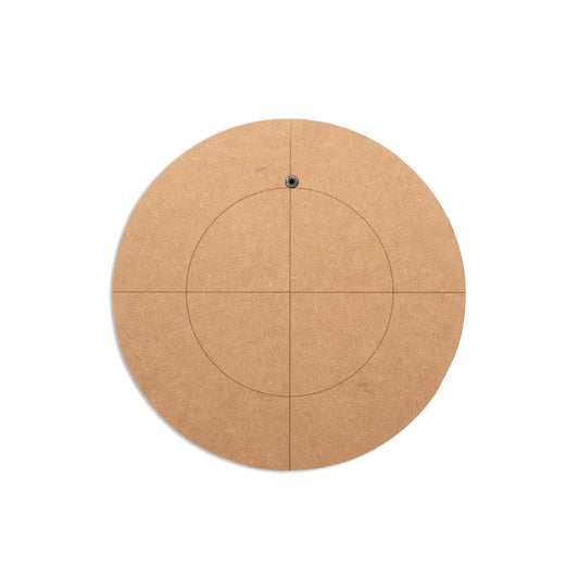 MDF Round Base 226mm - NO MIRROR