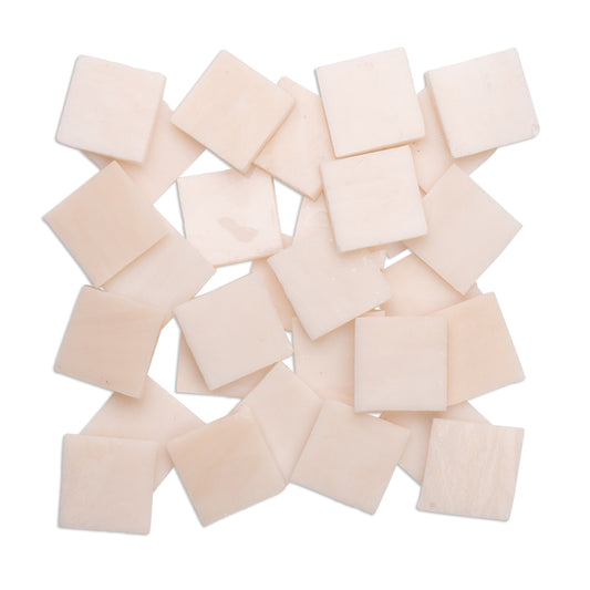 Sand Storm 2.5 x 2.5cm 250g Off White Tile