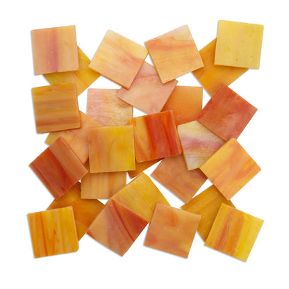 Saturn 2.5 x 2.5cm 1Kg Yellow Tile **School Bulk Buy**