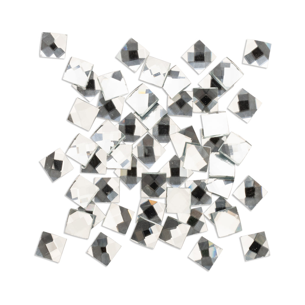 Silver Diamond Mirror 15mm - 50 tiles
