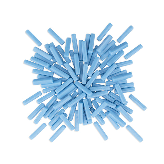 Sky Blue Sticks Glass Tiles 250g