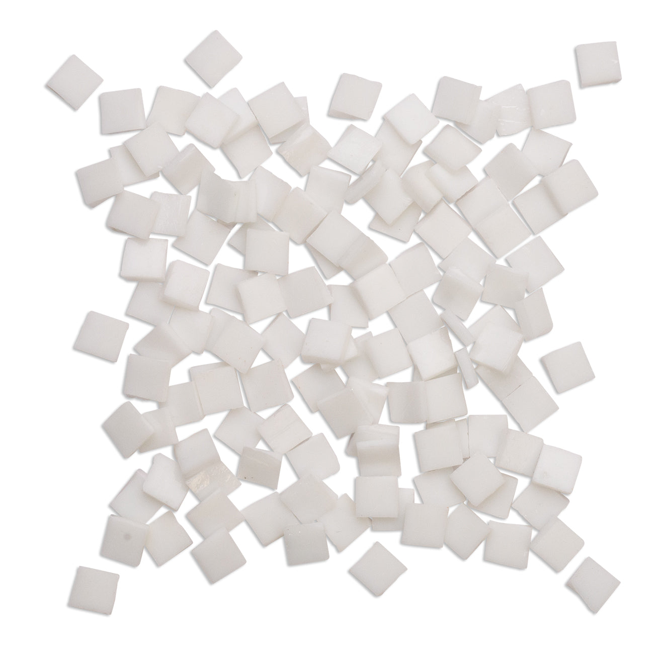 Snow White 1 x 1cm 250g White Tile