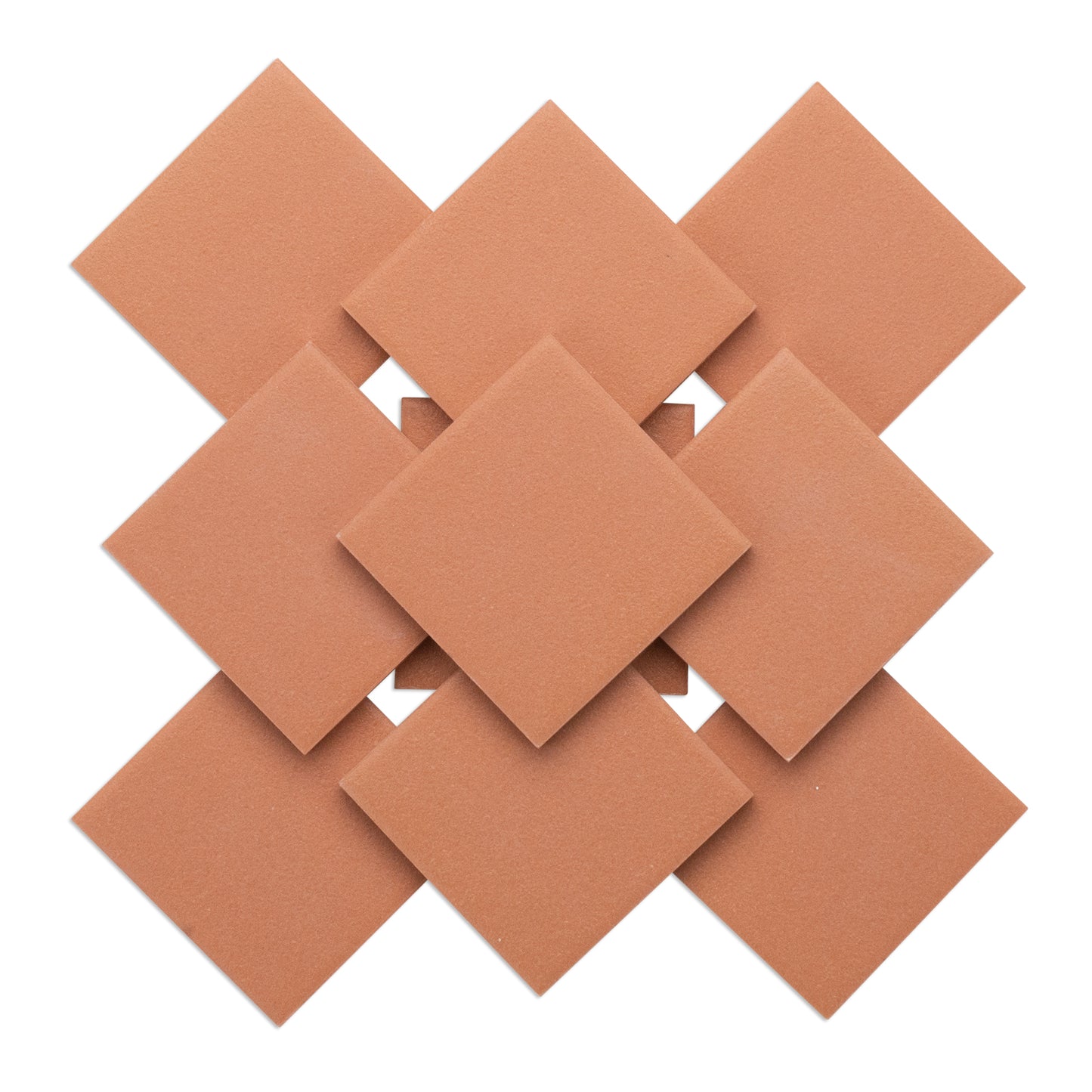 Terracotta 48mm Porcelain Ceramic Orange Tiles 250g