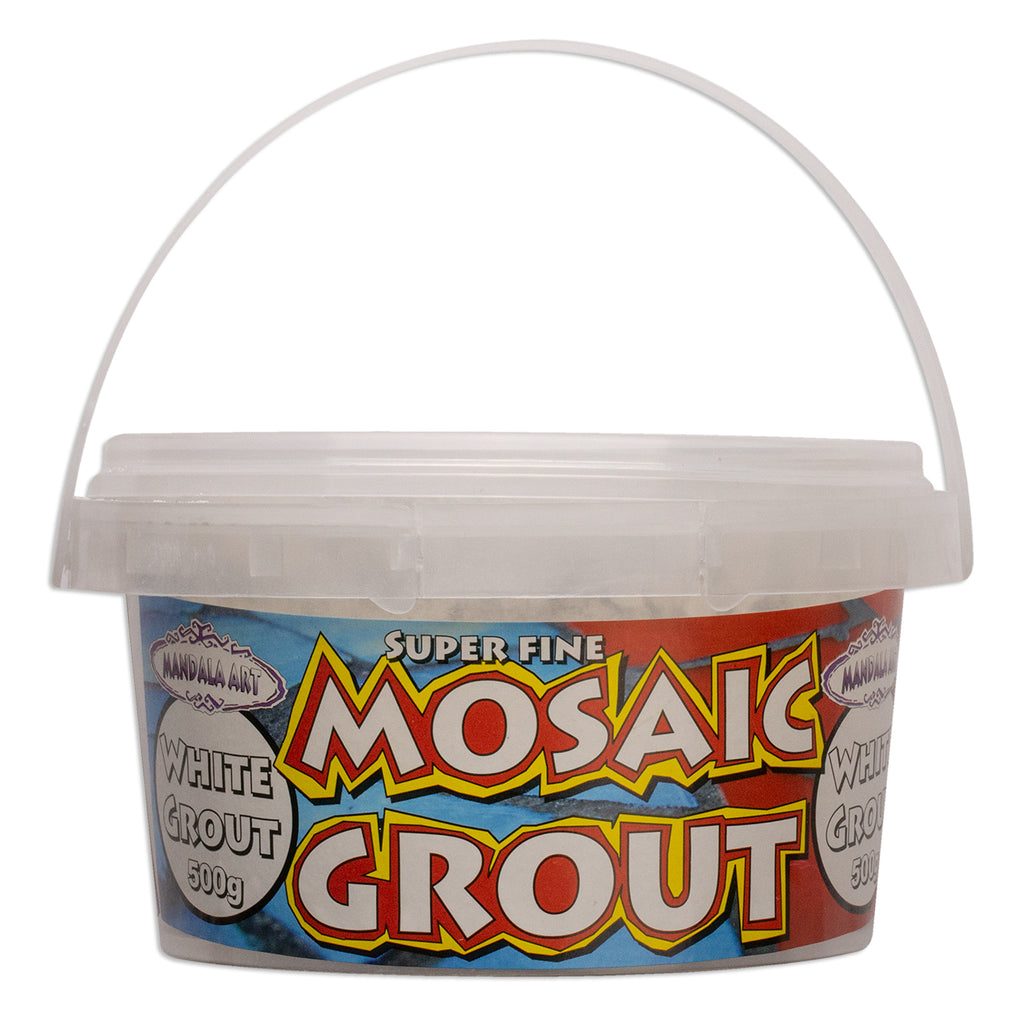 Superfine Mosaic Grout Powder - White 500g